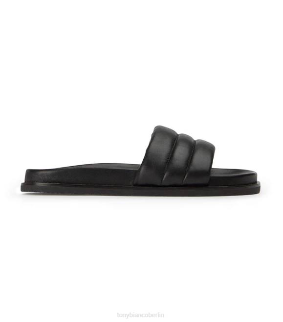 Sandalen| de Tony Bianco Frauen Lucas-Sandalen schwarzes Nappaleder 4624632
